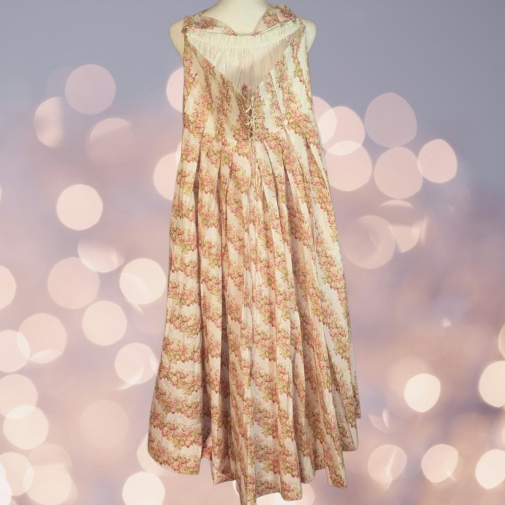 NWT Lacemade Tuscany Rose Corset Dress - Picture 5 of 14